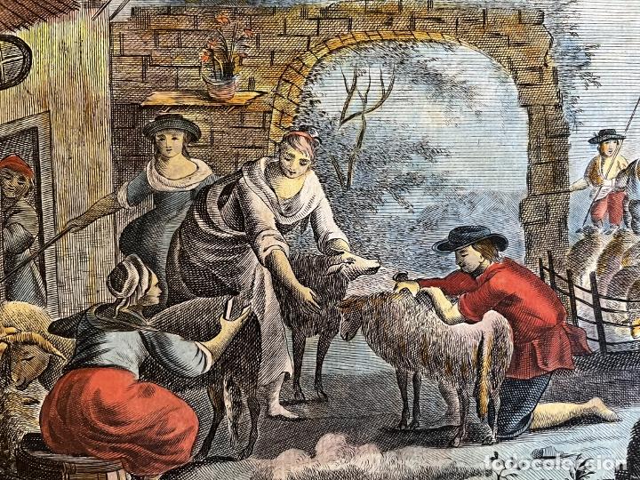Arte: Alegor&iacute;a del mes de Abril, hacia 1790. An&oacute;nimo - Foto 10