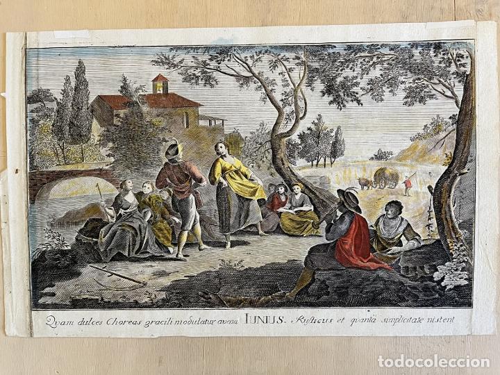 Arte: Alegor&iacute;a del mes de Junio, hacia 1790. An&oacute;nimo - Foto 4