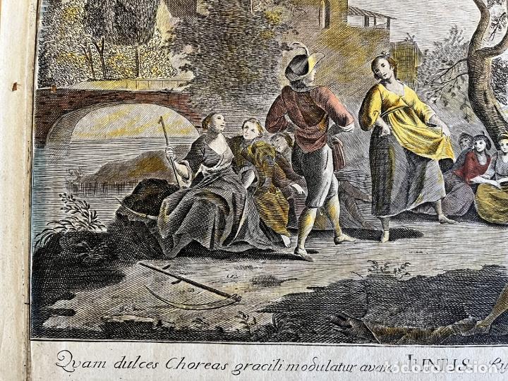 Arte: Alegor&iacute;a del mes de Junio, hacia 1790. An&oacute;nimo - Foto 10