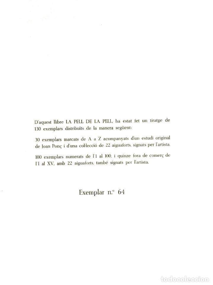 Arte: JOAN PON&Ccedil; 1927-1984 LA PELL DE LA PELL - Foto 25