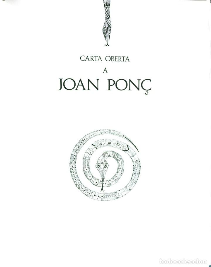 Arte: JOAN PON&Ccedil; 1927-1984 LA PELL DE LA PELL - Foto 28