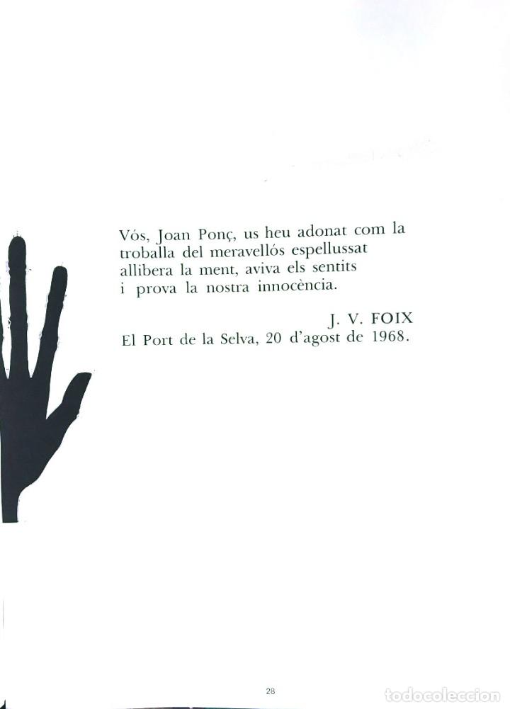 Arte: JOAN PON&Ccedil; 1927-1984 LA PELL DE LA PELL - Foto 33