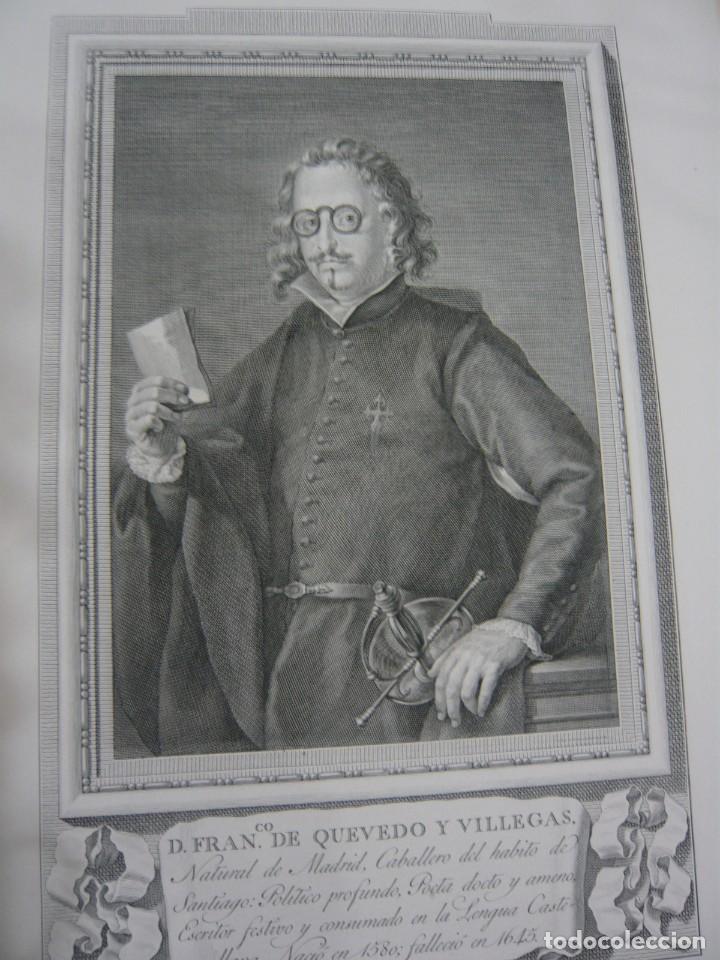 Arte: GRABADO DE FRANCISCO DE QUEVEDO Y VILLEGAS