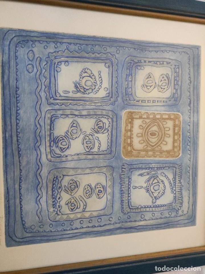 Arte: Grabado enmarcado Colirio - Foto 4