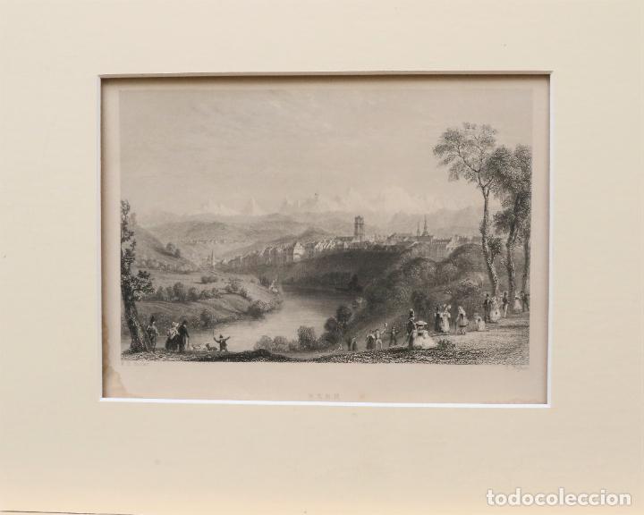 Arte: Antiguo grabado de BERN - Foto 1