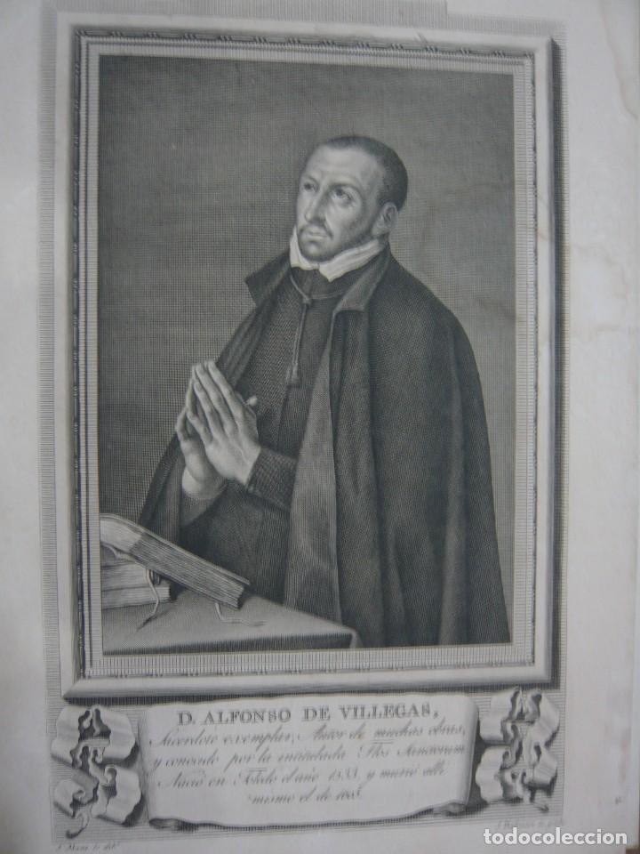 Arte: GRABADO D. ALFONSO DE VILLEGAS - Foto 1