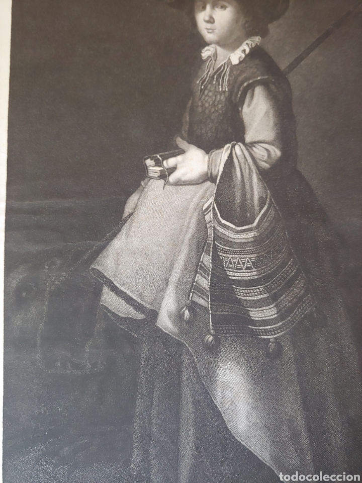 Arte: Francisco de Zurbar&aacute;n. Grabado de 1794. - Foto 19