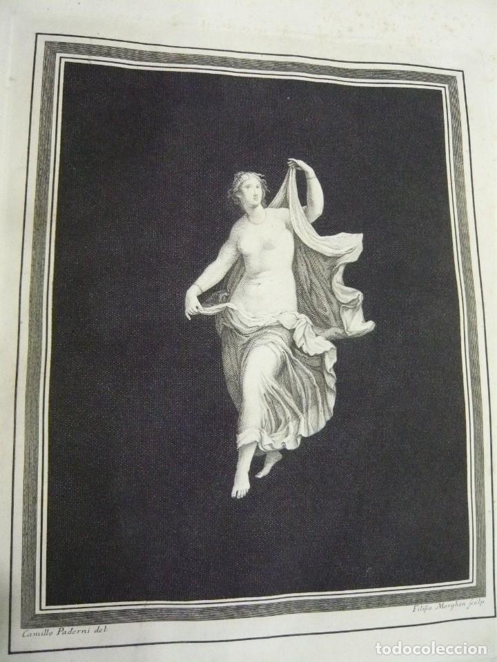 Arte: GRABADO ANTIGUO BACCANTE DELL ERCOLANO - Foto 1
