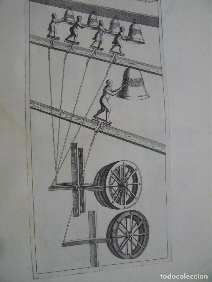 Arte: GRABADO ANTIGUO DE UN RELOJ - Foto 1