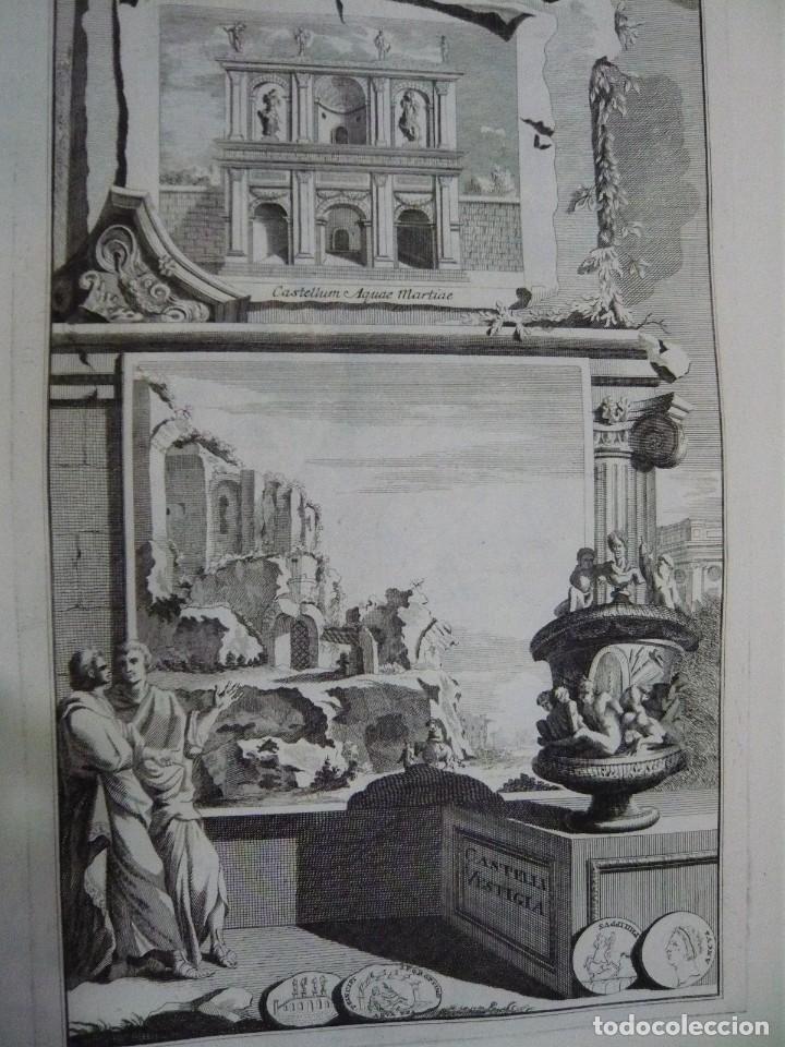 Arte: GRABADO ANTIGUO CASTELLUM AQUAE - Foto 1