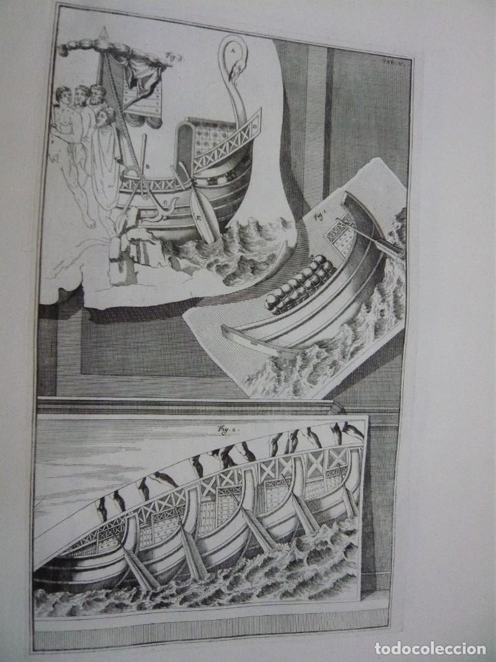 Arte: GRABADO ANTIGUO NAV&Iacute;OS ROMANOS - Foto 1