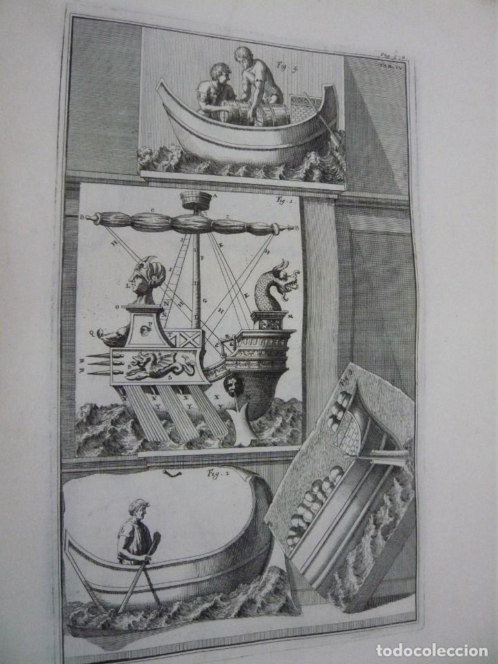 Arte: GRABADO ANTIGUO NAV&Iacute;OS ROMANOS - Foto 1