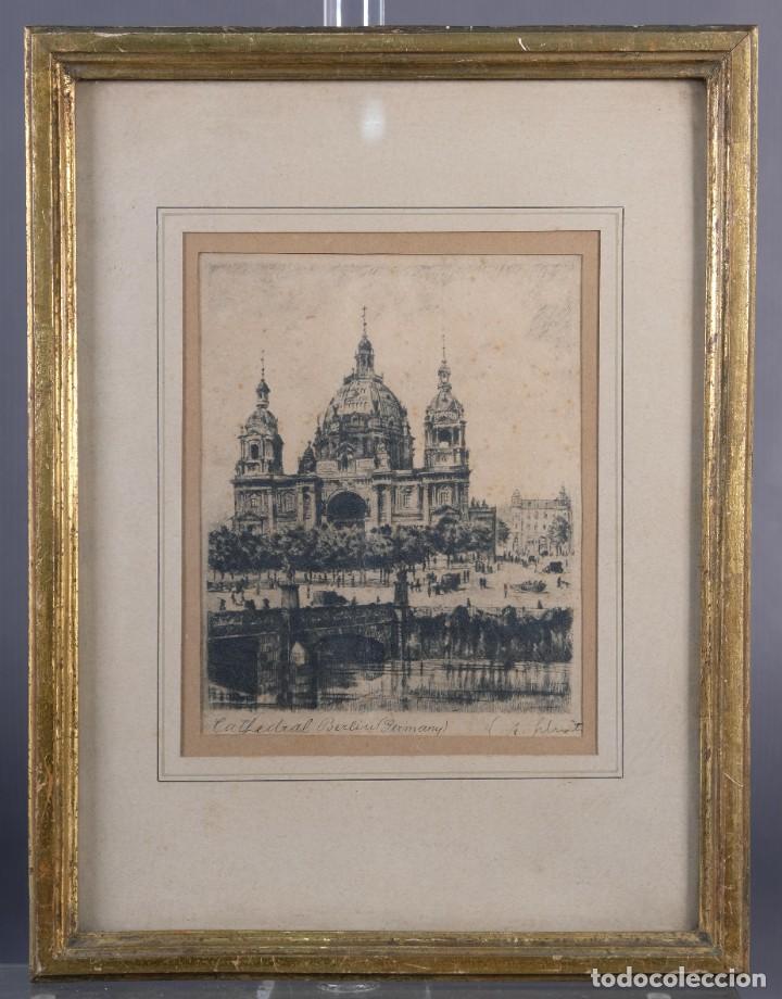 Arte: Fotograbado Catedral de Berlin - Foto 2