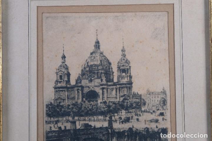 Arte: Fotograbado Catedral de Berlin - Foto 3