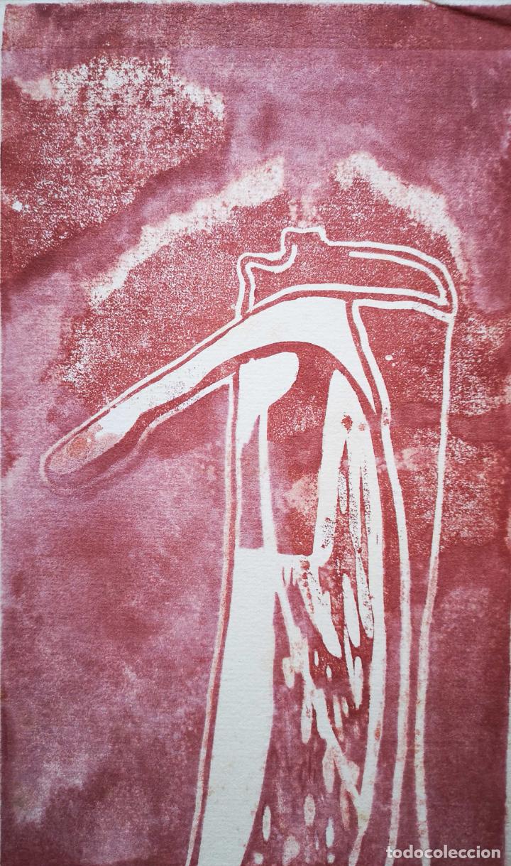 Arte: Grabado abstracto de Conrado Brime - Foto 1
