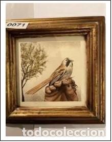 Arte: Grabado pintado enmarcado - Foto 1