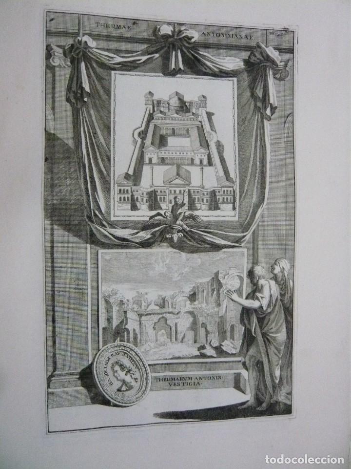 Arte: GRABADO ANTIGUO TERMAS DE ANTONINO - Foto 1