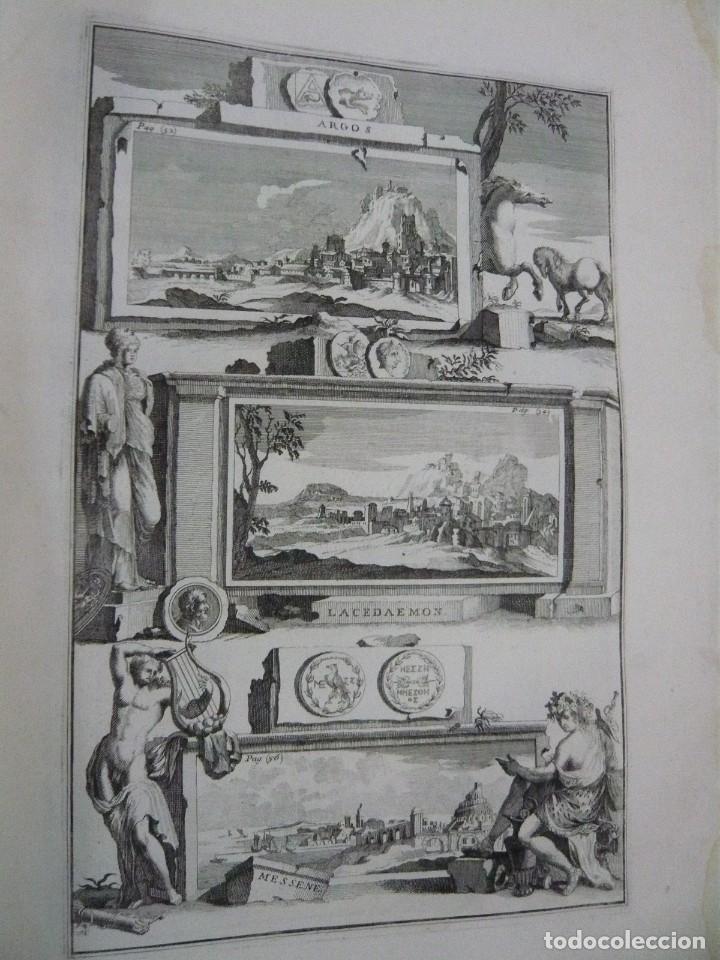 Arte: GRABADO DE ARGOS, LACEDAEMON Y MESSENE - Foto 1