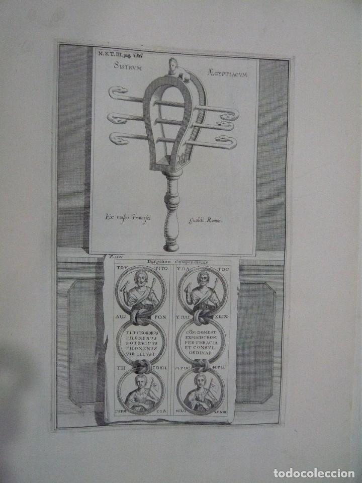 Arte: GRABADO SISTRUM EGIPCIO - Foto 1