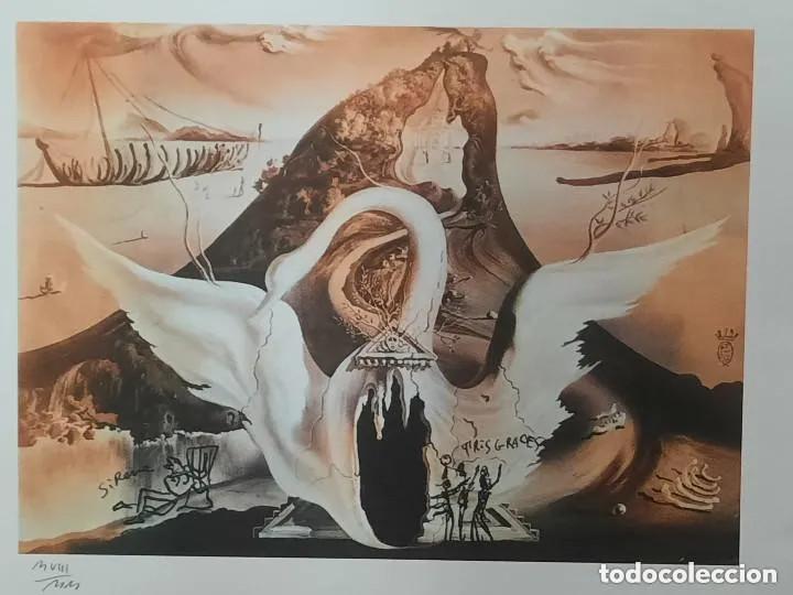 Arte: Impresionante grabado de Dali, Bacanal de 1939,firmado y numerado,50 x 65 cm - Foto 3 - 338462043
