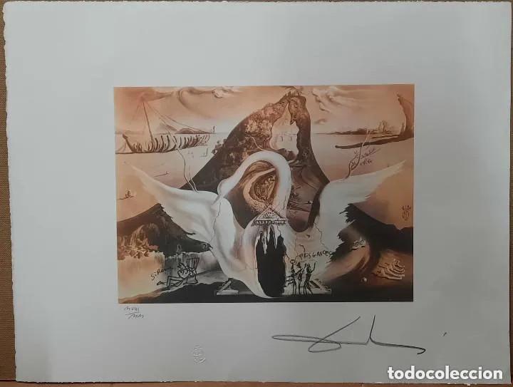 Arte: Impresionante grabado de Dali, Bacanal de 1939,firmado y numerado,50 x 65 cm - Foto 2 - 338462043