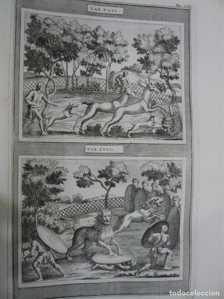 Arte: GRABADO ANTIGUO GRIEGO CON ANIMALES - Foto 1