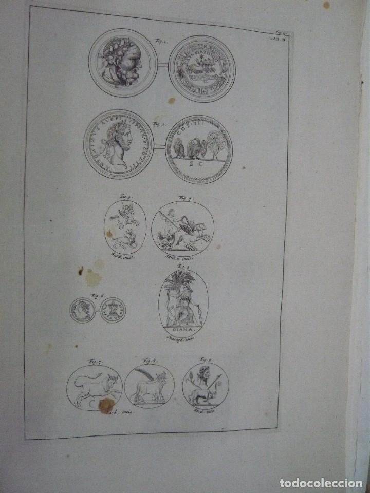 Arte: GRABADO ANTIGUO MONEDAS ROMANAS - Foto 1