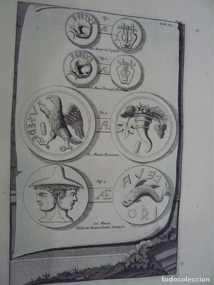 Arte: GRABADO ANTIGUO MONEDAS ROMANAS - Foto 1