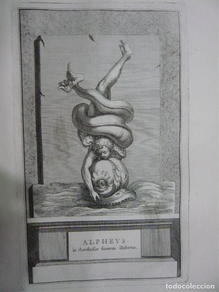 Arte: GRABADO DE ALPHEUS EN LA FUENTE DE ARETHUFAE - Foto 1