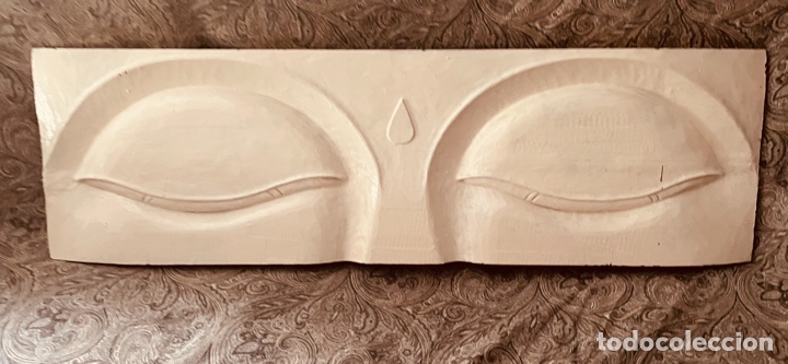 Arte: Tallado de madera Ojos de Buda - Foto 2