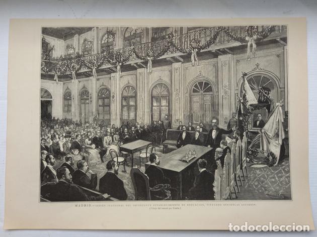Art: MADRID. SESI&Oacute;N INAUGURAL DEL ESTABLECIMIENTO DE EDUCACI&Oacute;N TITULADO &rdquo;ESCUELAS AGUIRRE&rdquo;