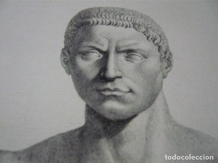 Arte: GRABADO ANTIGUO DE M.LEPIDO - Foto 2