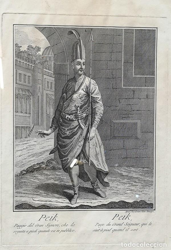 Arte: Grabado &ldquo;Peik&rdquo; de T.Viero del S.XVIII - Foto 2