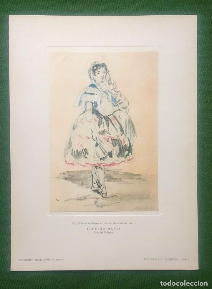 Arte: &Eacute;DOUARD MANET. LOLA DE VALENCE - Foto 1
