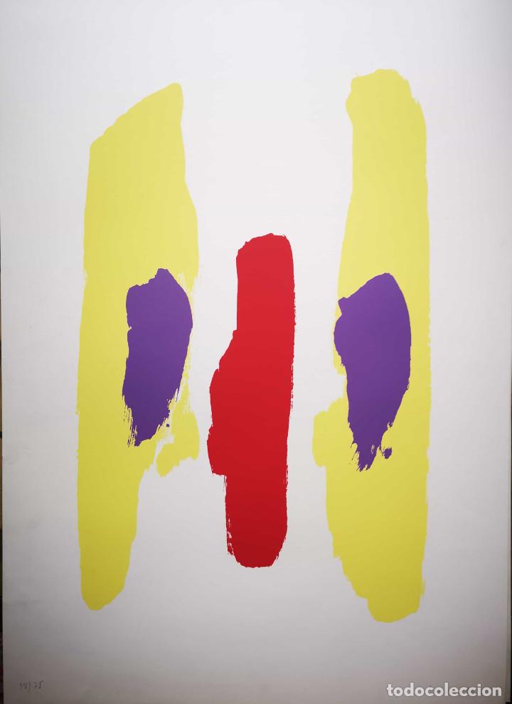 Arte: Grabado abstracto de Bernardo Sanjurjo - Foto 1