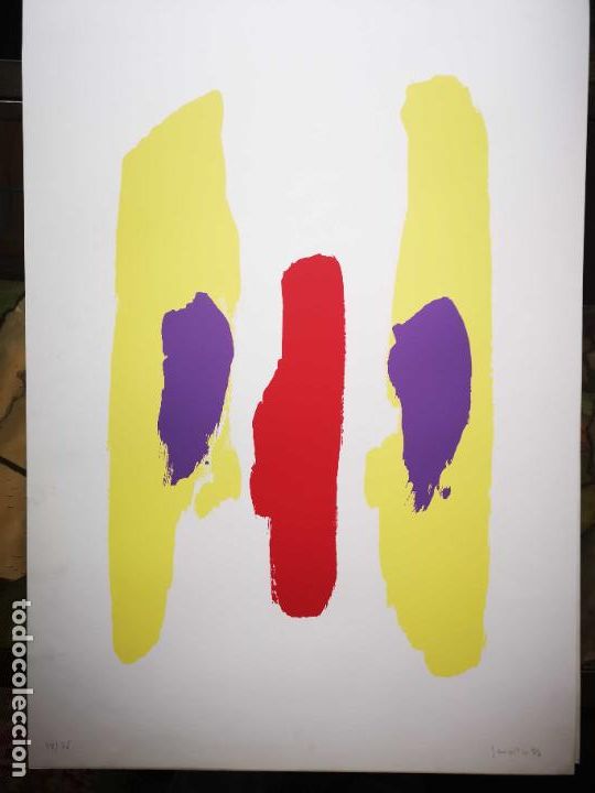 Arte: Grabado abstracto de Bernardo Sanjurjo - Foto 4