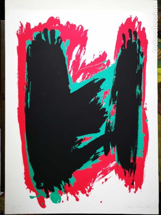 Arte: Grabado abstracto de Bernardo Sanjurjo - Foto 4