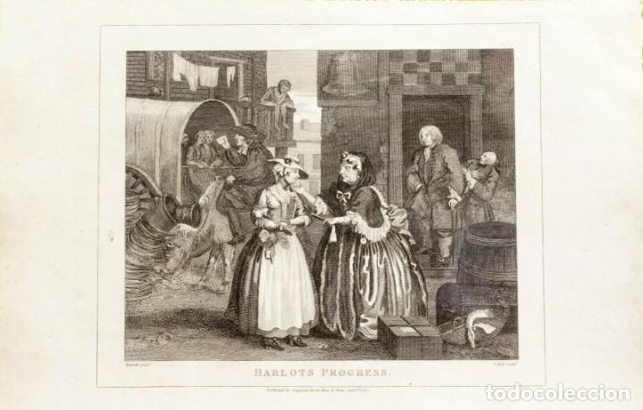 Arte: 1807 - William Hogarth - Grabado original - (01490) - Foto 1