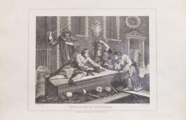 Arte: 1807 - William Hogarth - Grabado original - (01491) - Foto 1