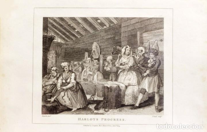 Arte: 1807 - William Hogarth - Grabado original - (01495) - Foto 1