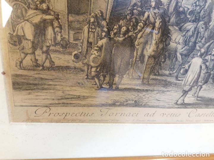 Arte: GRABADO S. XVIII CON MARCO DE CAOBA - Foto 6