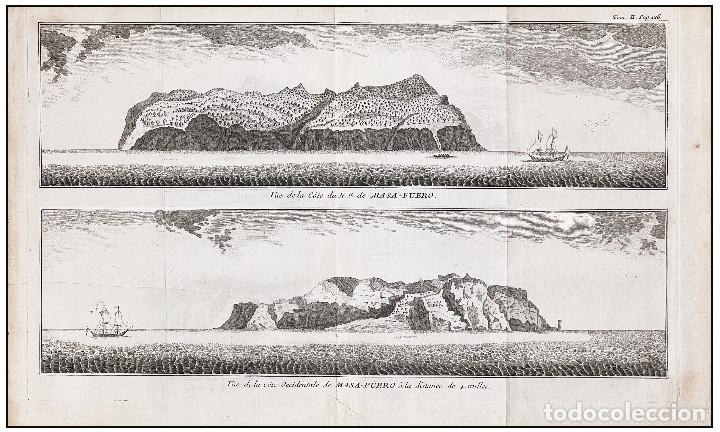 Arte: GEORGE ANSON - ISLA ALEJANDRO SELKIRK (CHILE) - 1749 - Foto 1