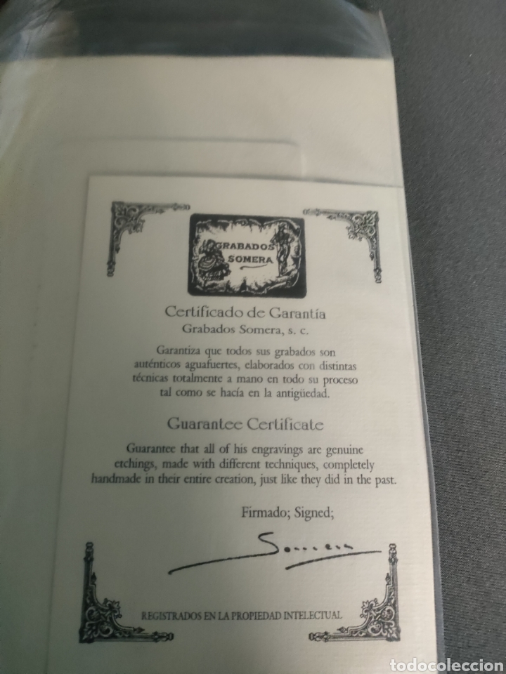 Arte: Grabado somera Ciclista - Foto 2