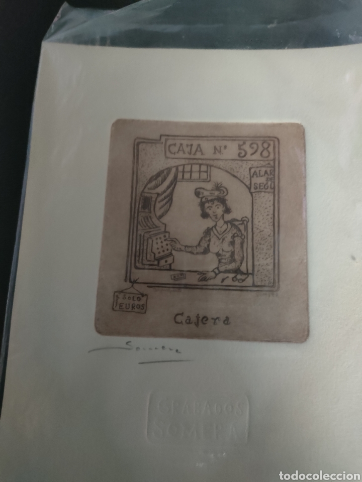 Arte: Grabado somera Cajera - Foto 1