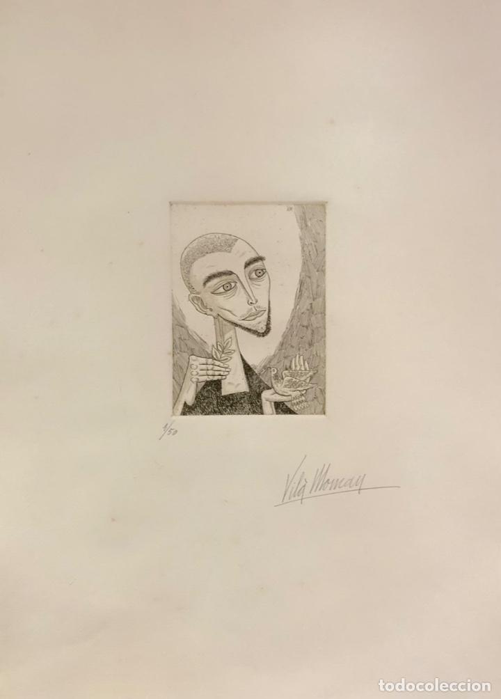 Arte: JOAN VIL&Agrave; MONCAU - GRABADO - - Foto 1