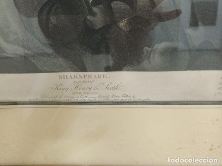 Arte: Grabado escena de Shakespeare - Foto 4