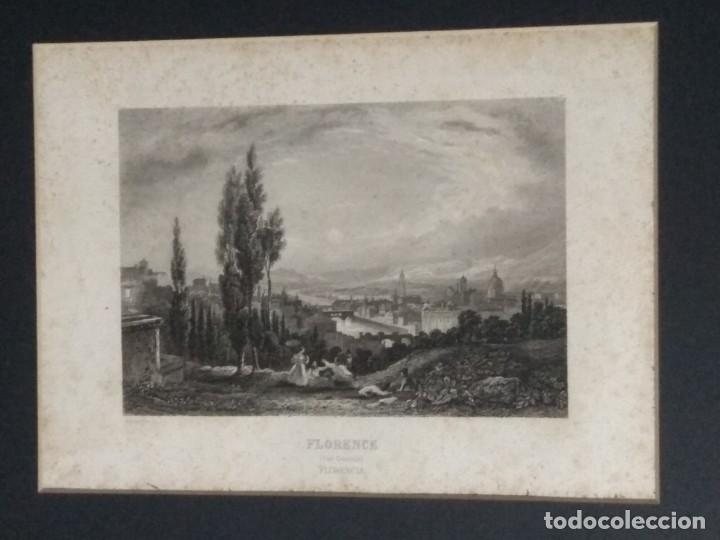 Arte: GRABADO &rdquo;FLORENCE VUE GENERALE&rdquo; - Foto 1