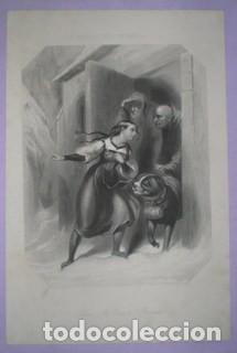 Arte: SUIZA. EL MONTE DE S.BERNARDO. Costumbres del Universo Pa. 5. Barcelona, Alou Hmnos. c.1865