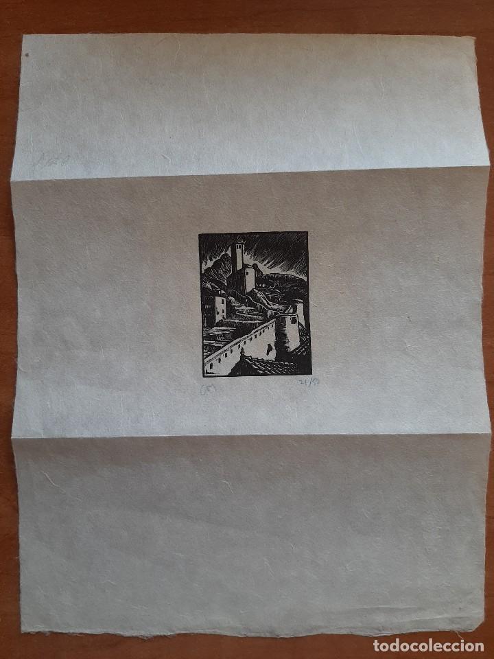 Arte: GRABADO FIRMADO CM - NUMERADO 21/50