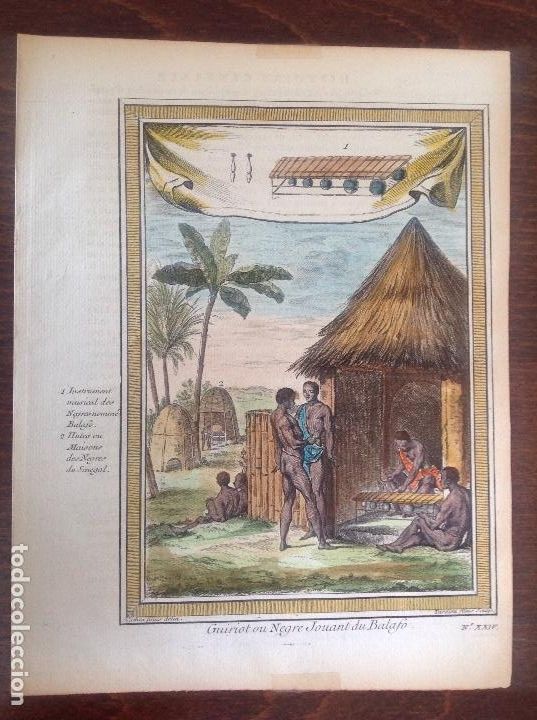 Arte: Tardieu. Tipos de Balafo. - Foto 1